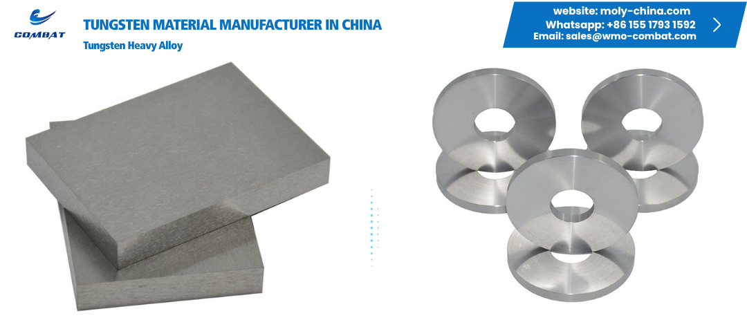 Tungsten heavy alloy plate Manufacturing
